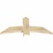 Ekena Millwork Bellingham Rough Sawn Timber Gable Bracket, Douglas Fir, 48"W x 22"H x 2"D x 6"F, 11/12 Pitch GBW048X22X0206BEL00RDF - alternate 4